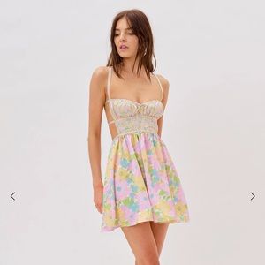 XS Emily Backless Dress For Love & Lemons